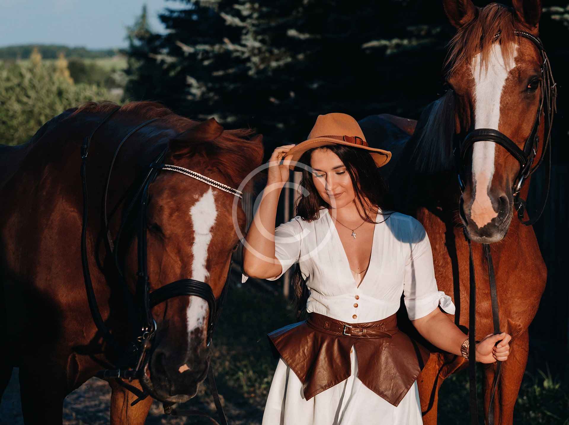 Beautiful photo zones at our horse riding club Stallion